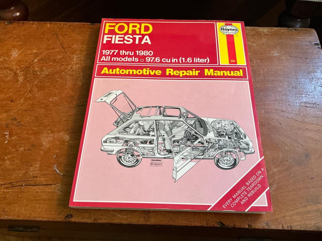 Haynes Ford Fiesta Reparatiehandleiding (1977-1980), Ophalen of Verzenden, Gelezen, Ford