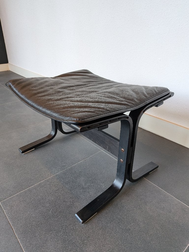 🟢 "Siesta" voetenbank door Ingmar Relling voor Vestlandske, Huis en Inrichting, Ophalen, Gebruikt, 50 tot 75 cm, 50 tot 75 cm