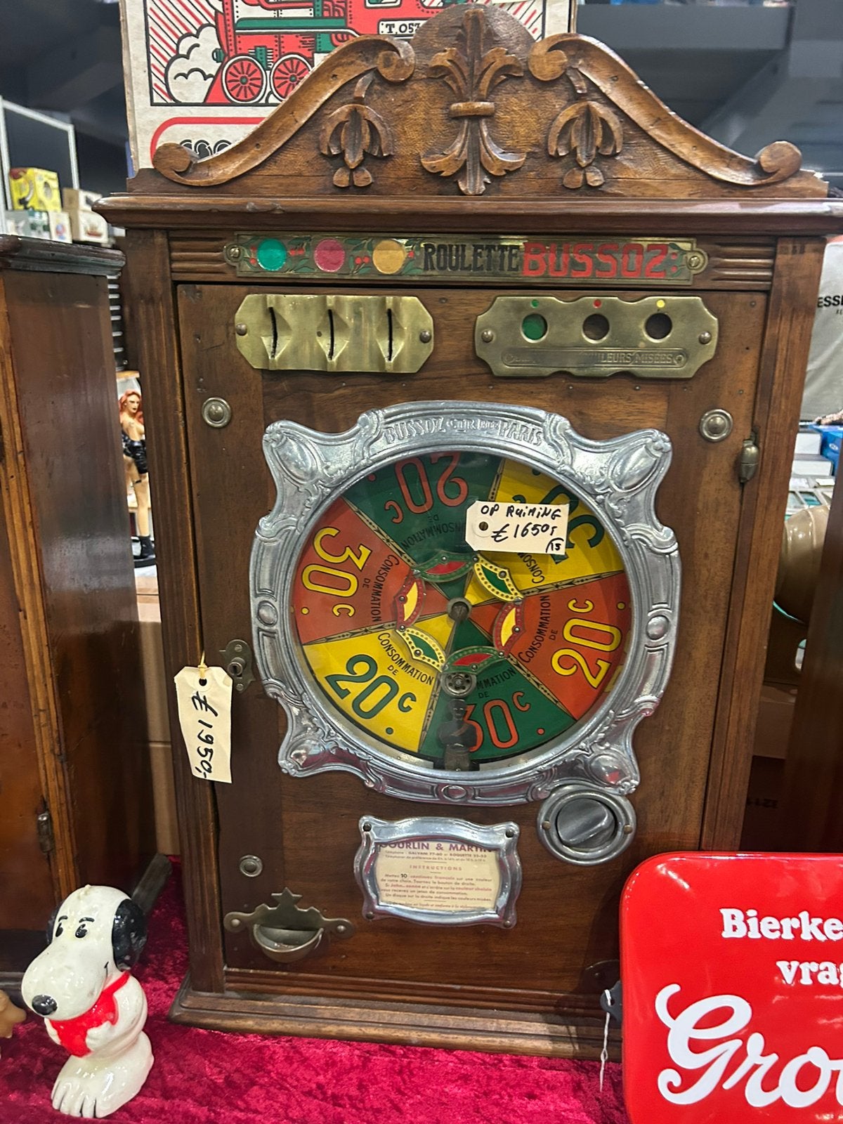 Roulette bussoz, Euro, Ophalen of Verzenden, Zo goed als nieuw