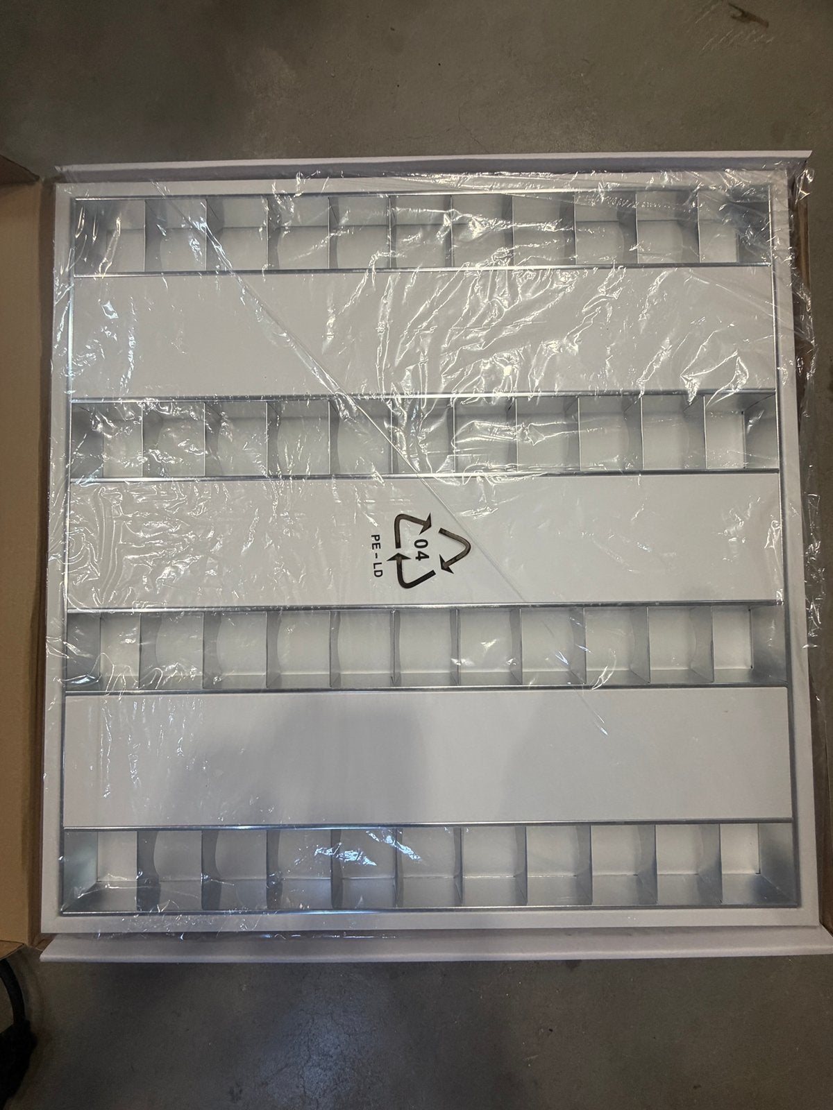 Nieuw in doos (7 stuks) Kelpa led inbouwpanelen 60x60, Ophalen, Nieuw, Minder dan 50 watt, Lamp met armatuur