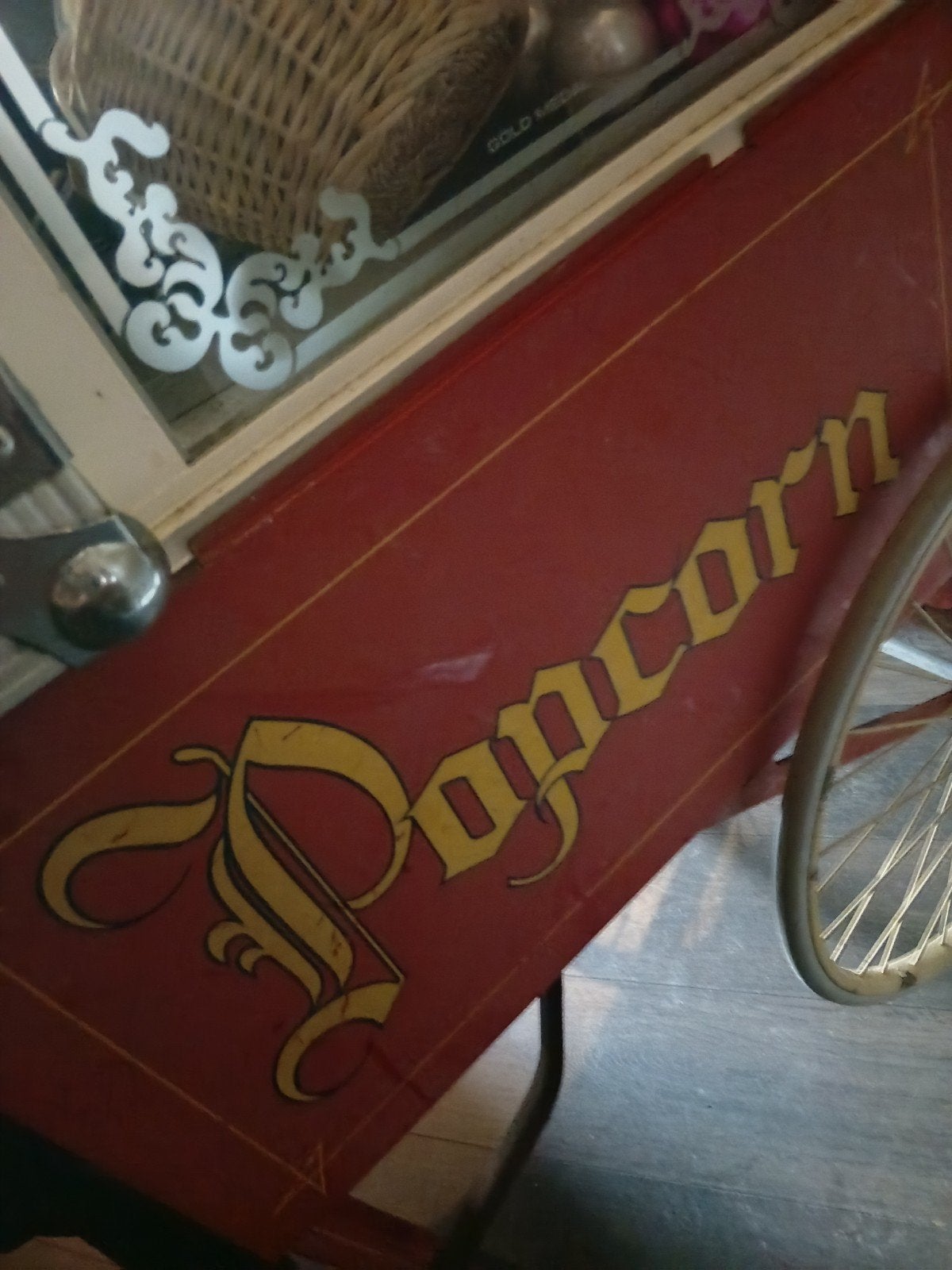 Grote Popcornmachine (defect) - Decoratie/Ruil, Ophalen, Gebruikt