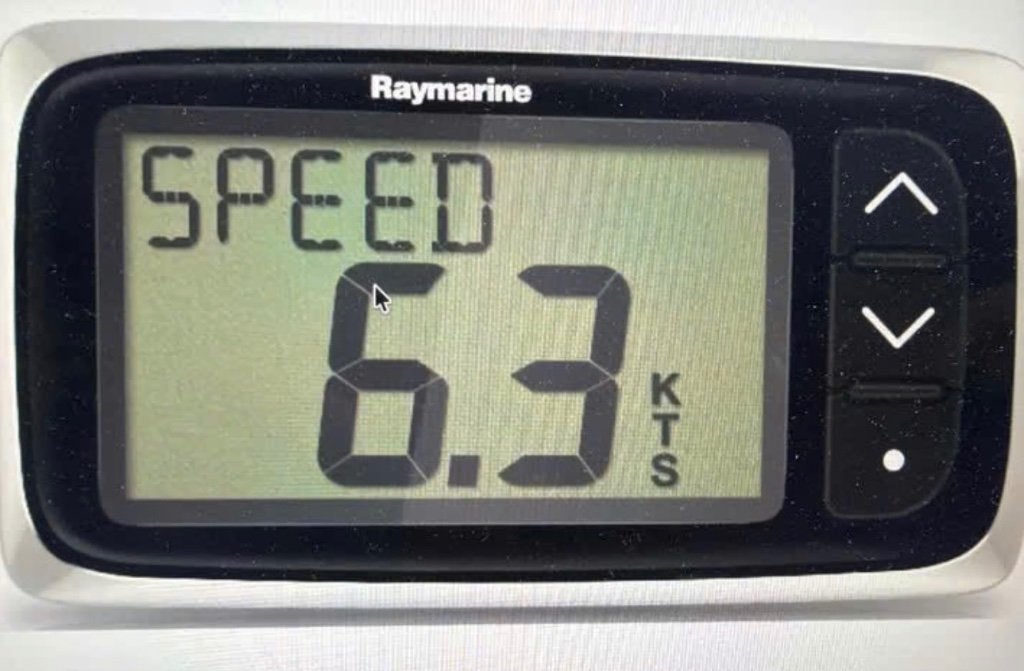 Raymarine E70063 I40 speed snelheid mooie staat Seatalk1, Ophalen, Nieuw, Kaartplotter of Fish Finder
