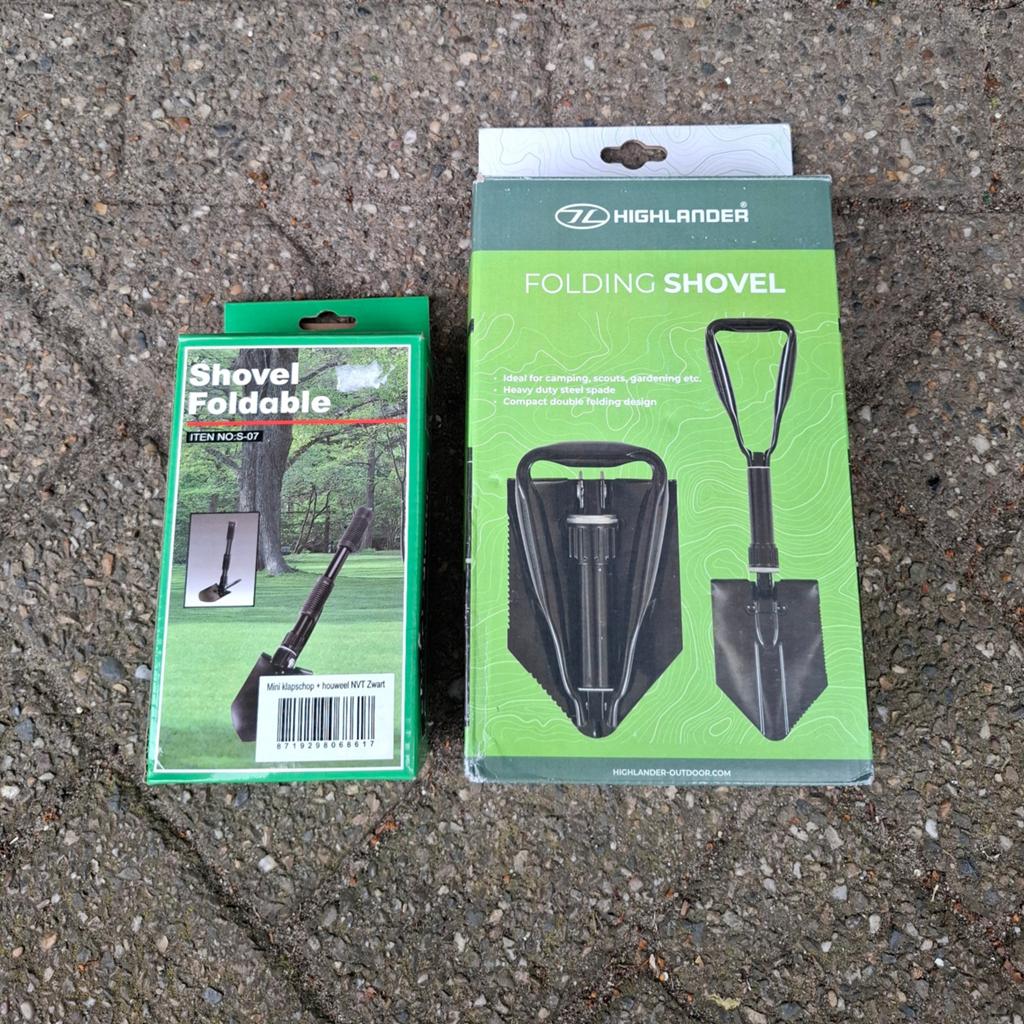 2x Vouwschop Highlander klapschop vouwschep, Ophalen of Verzenden