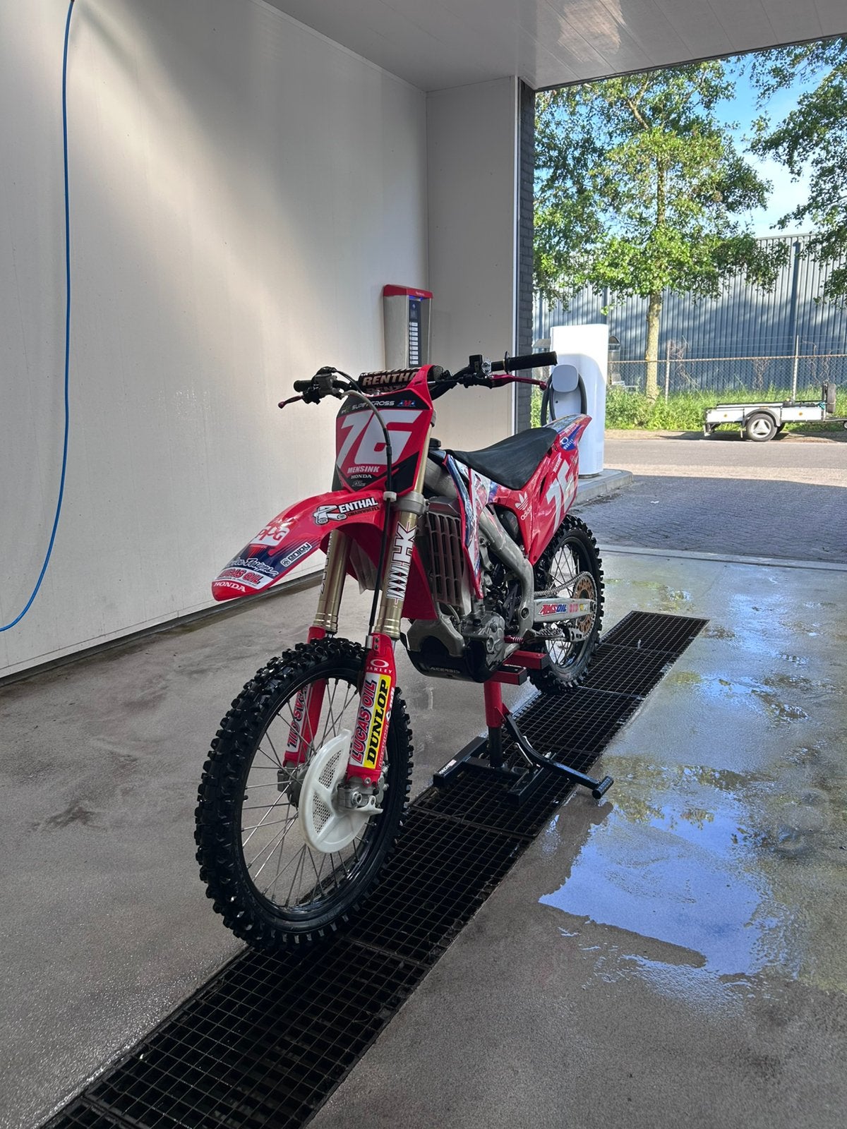 Honda CRF 250 2011, Ophalen