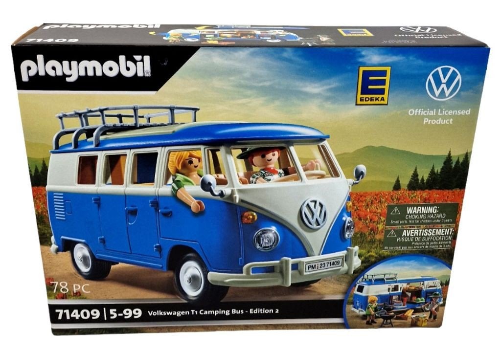 Playmobil Volkswagen T1 Camping Bus - Edeka Editie, Ophalen of Verzenden