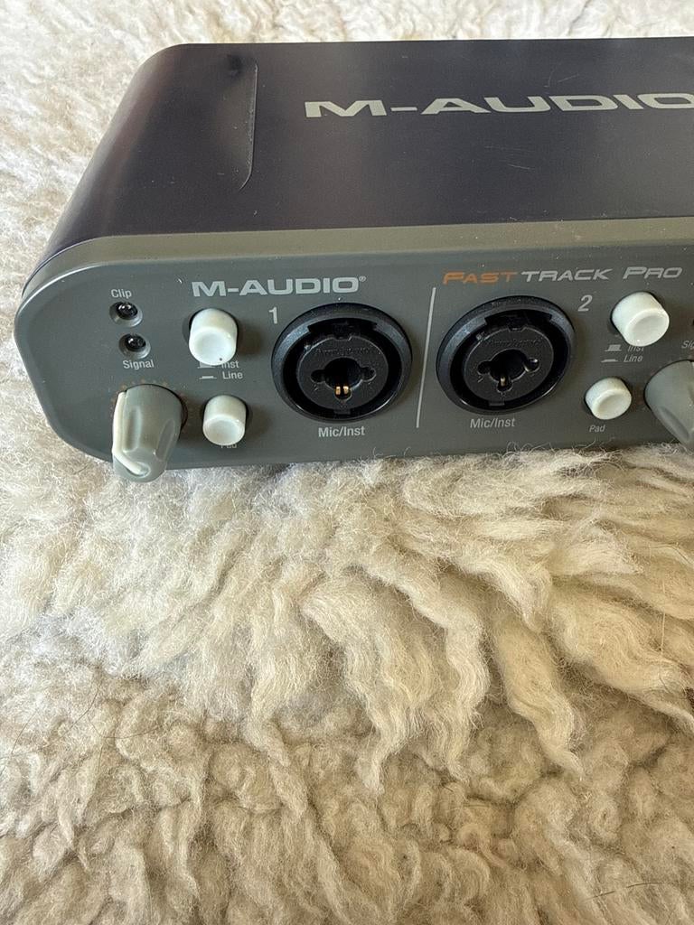 M-Audio Fast Track Pro USB Audio Interface, Ophalen of Verzenden, Gebruikt