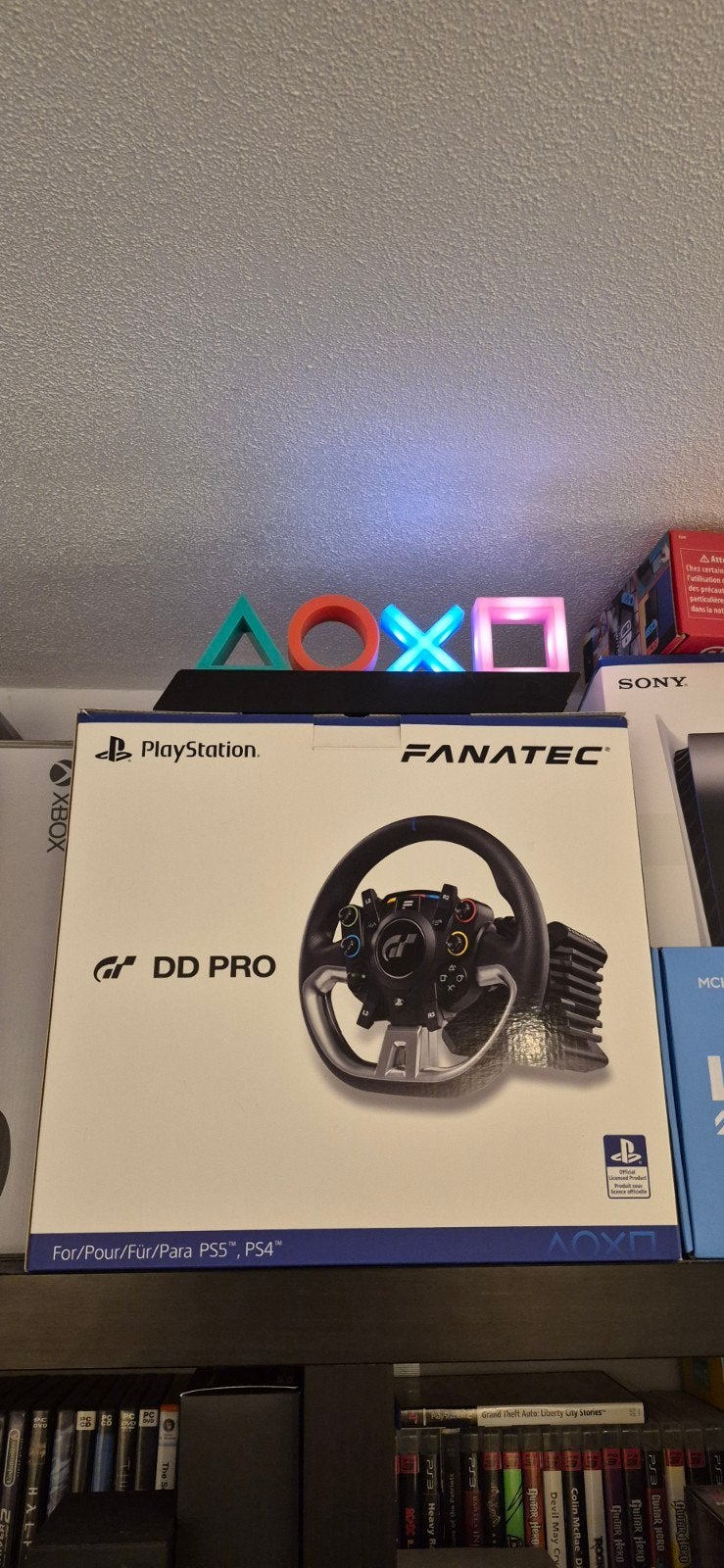 Fanatec Gran Turismo DD Pro Premium Bundel + Playseat, Ophalen, Gebruikt, Racen en Vliegen
