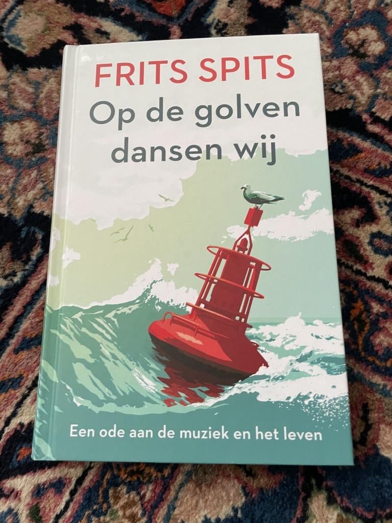 Frits Spits /Op de golven dansen wij /hardcover, Boeken, Ophalen of Verzenden, Zo goed als nieuw