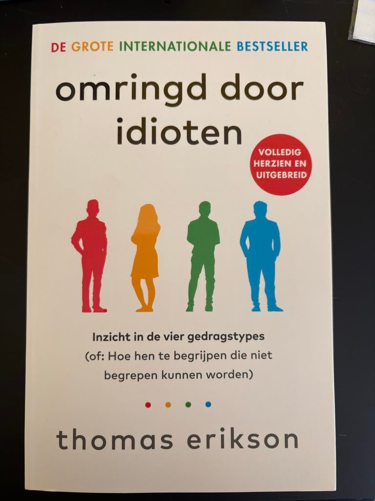 Omringd door idioten - Thomas Erikson, Boeken, Overige Boeken, Ophalen of Verzenden, Nieuw