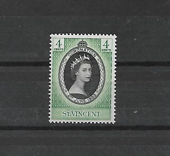 St. Vincent  Michel nr. 167  Postfris, Ophalen, Postfris, Koningshuis