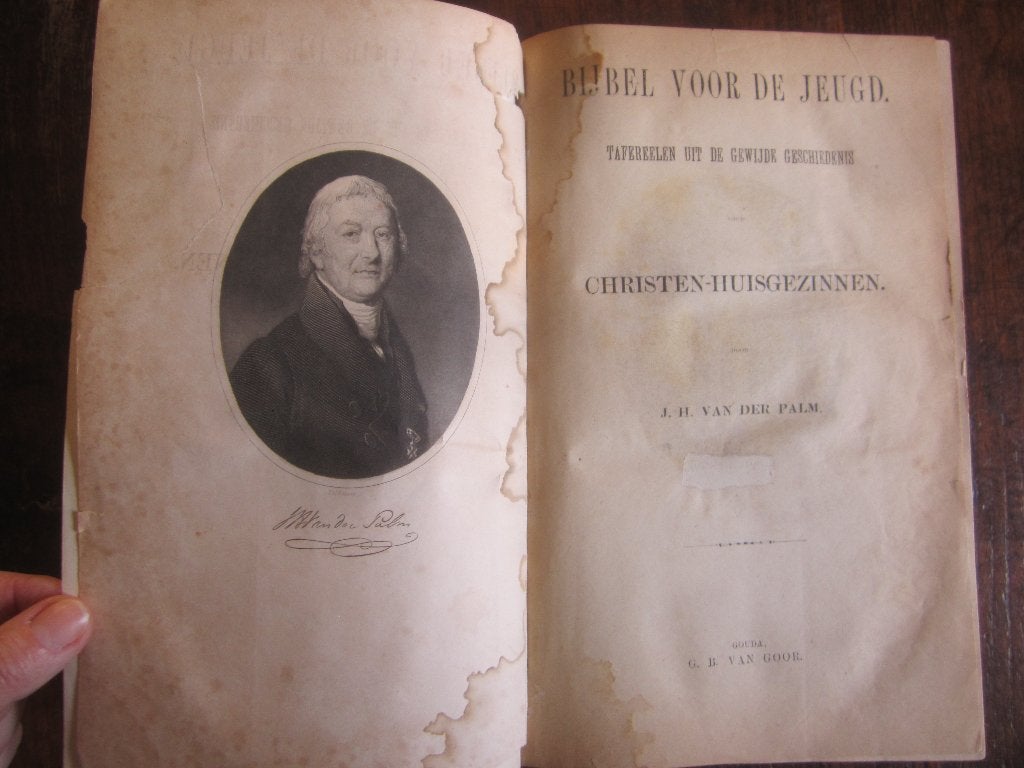 JH van der Palm Bijbel voor de jeugd - compleet ingebonden, Ophalen of Verzenden, Gelezen, Christendom | Protestants
