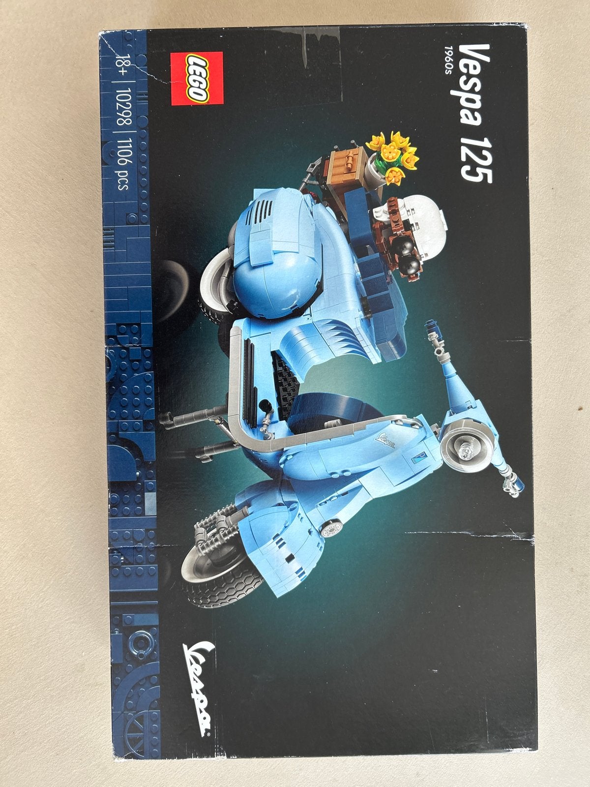 LEGO Creator Expert Vespa 125 (10298) - Nieuw in doos, Lego, Ophalen of Verzenden, Zo goed als nieuw, Compleet