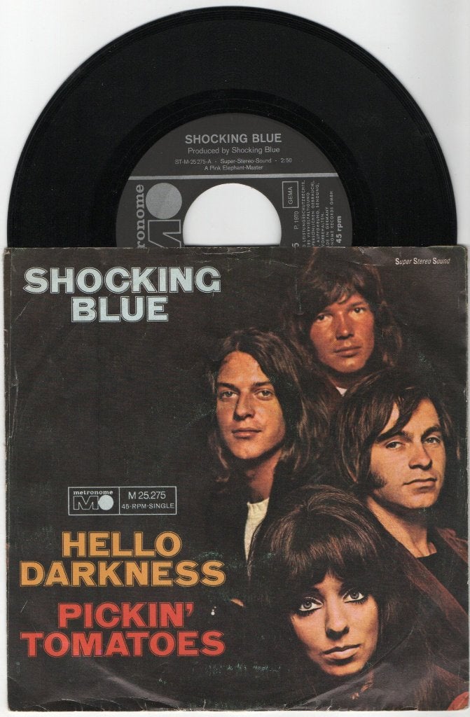 Shocking Blue – Hello Darkness, Ophalen of Verzenden, Gebruikt, 7 inch, Pop
