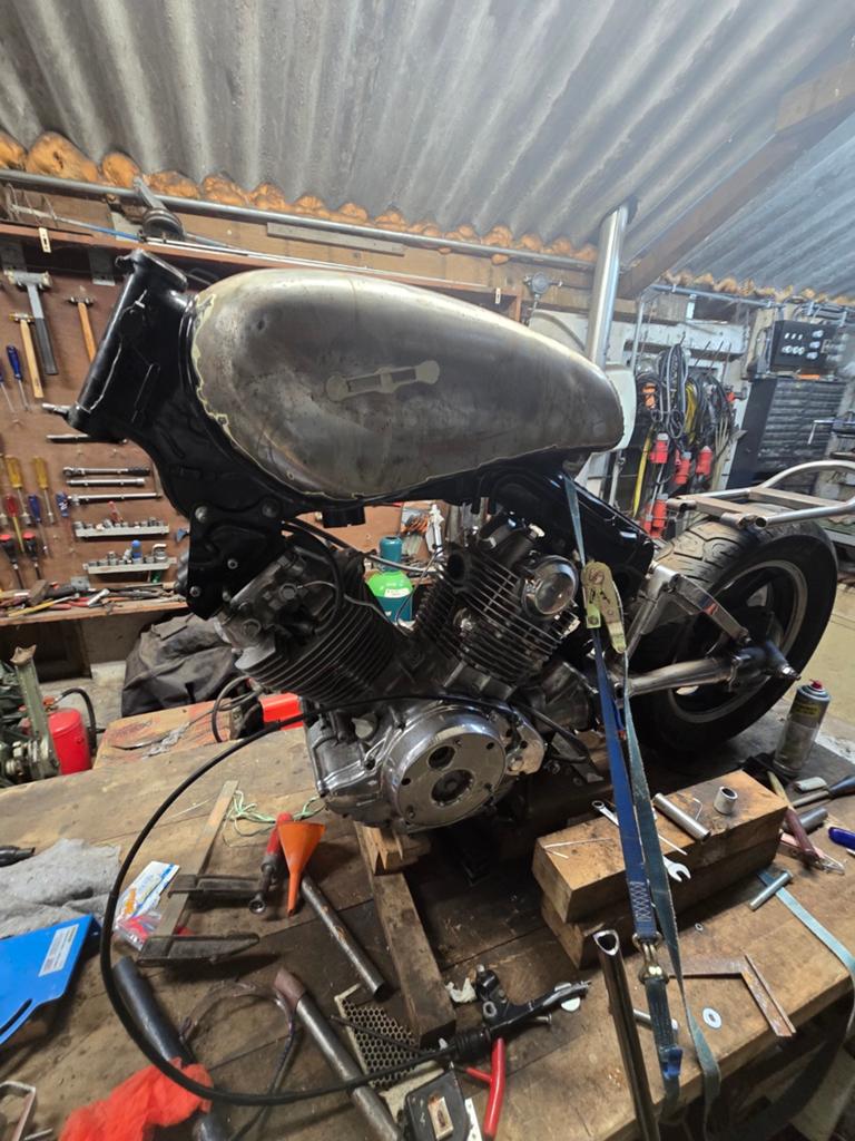 Yamaha xv750 1981 caferacer, Motoren, Onderdelen | Honda, Ophalen of Verzenden