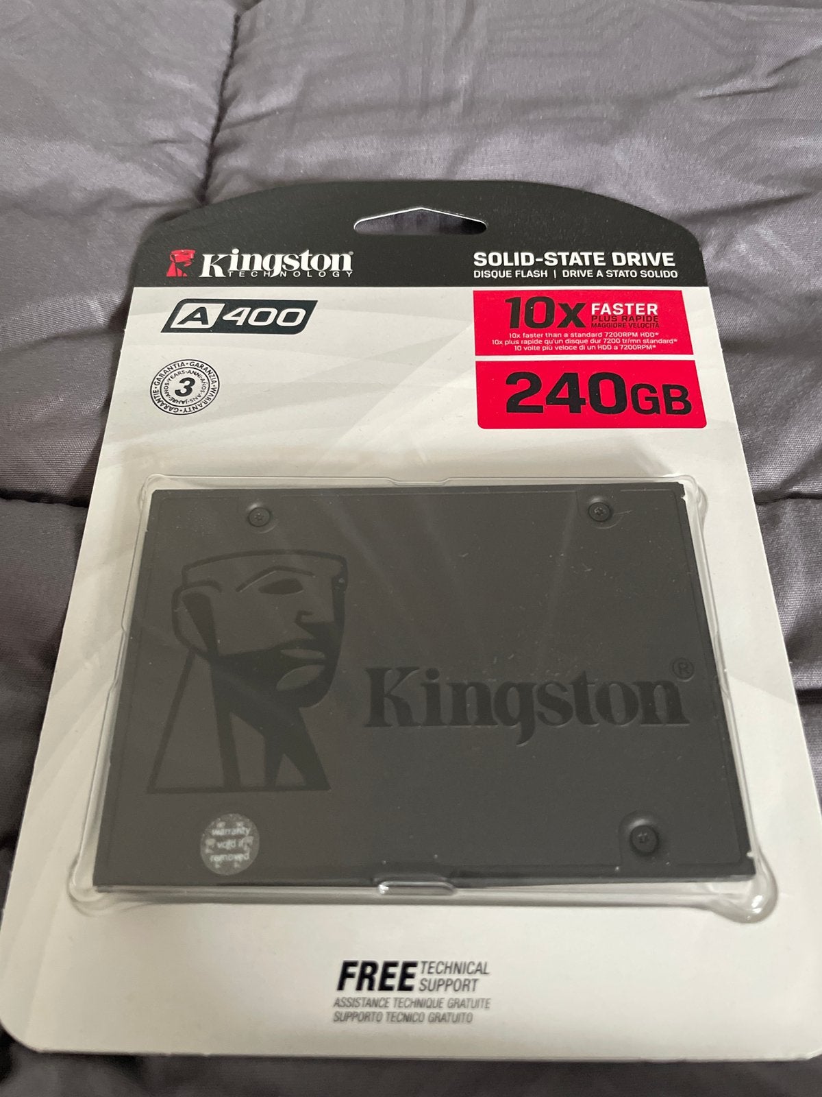 Kingston A400 SSD 240GB x7, Computers en Software, Verzenden, Nieuw, Laptop