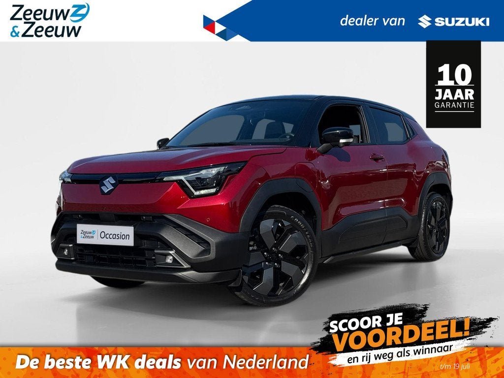Suzuki e VITARA Style 61 kWh | Nu te bestellen bij Zeeuw en, Auto's, 12 maanden, 750 kg, Leder en Stof, 360 min
