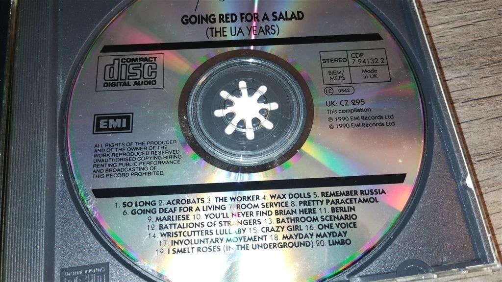 Fischer Z - Going For A Salad, Cd's en Dvd's, Ophalen of Verzenden, Zo goed als nieuw, Poprock