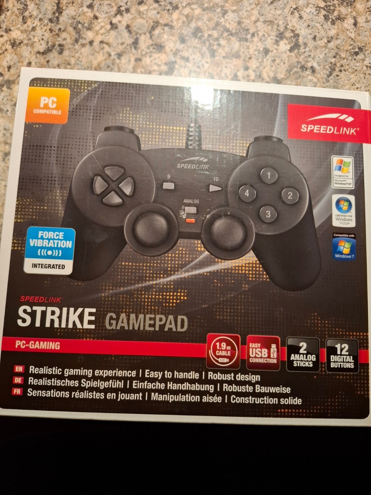 Speedlink Strike Gamepad - PC Gaming Controller, 1 speler, Ophalen of Verzenden, Zo goed als nieuw, Overige genres