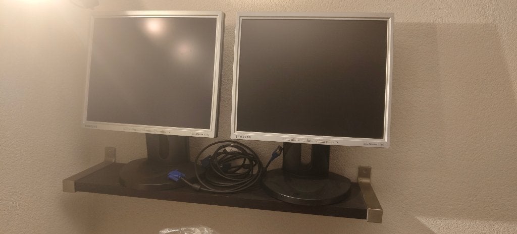 Pc met dubbele monitor, Ophalen, Gebruikt, HDD, Minder dan 4 GB