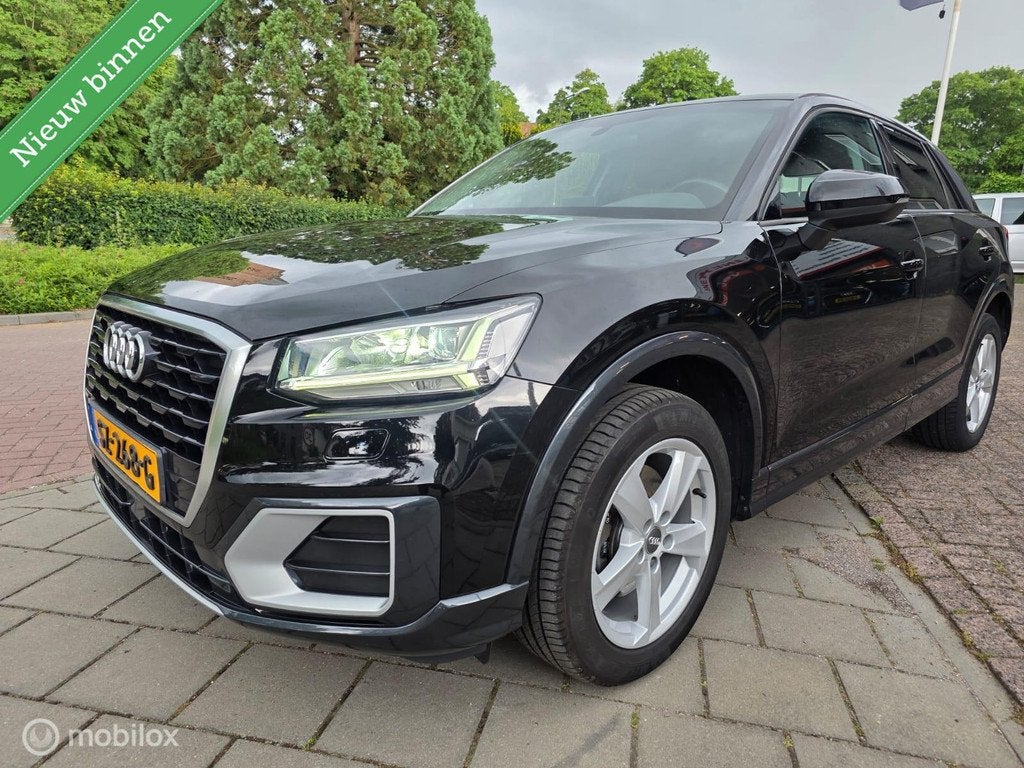 Audi Q2 1.0 TFSI Sport Pro Line S Dealer Onderh Incl.APK+Afl, Auto's, Audi, Voorwielaandrijving, Gebruikt, 116 pk, Zwart