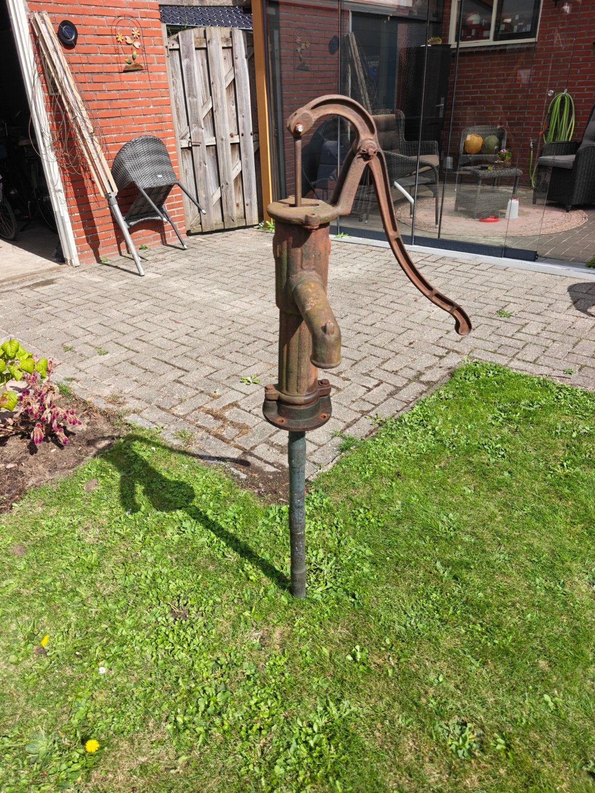 Ouderwetse waterpomp voor in de tuin., Tuin en Terras, Ophalen, Gebruikt, Handmatig, Overige typen