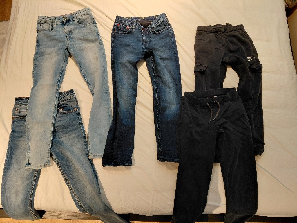 lange broeken jongens maat 140, Kinderen en Baby's, Kinderkleding | Maat 140, Gebruikt, Diverse merken, Jongen, Ophalen