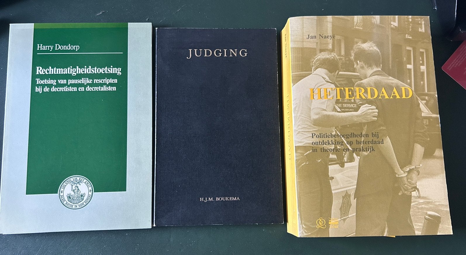 4x juridisch proefschrift: Naeye, Dondorp, Boukema, Klaasesz, Ophalen, Gelezen, Overige wetenschappen