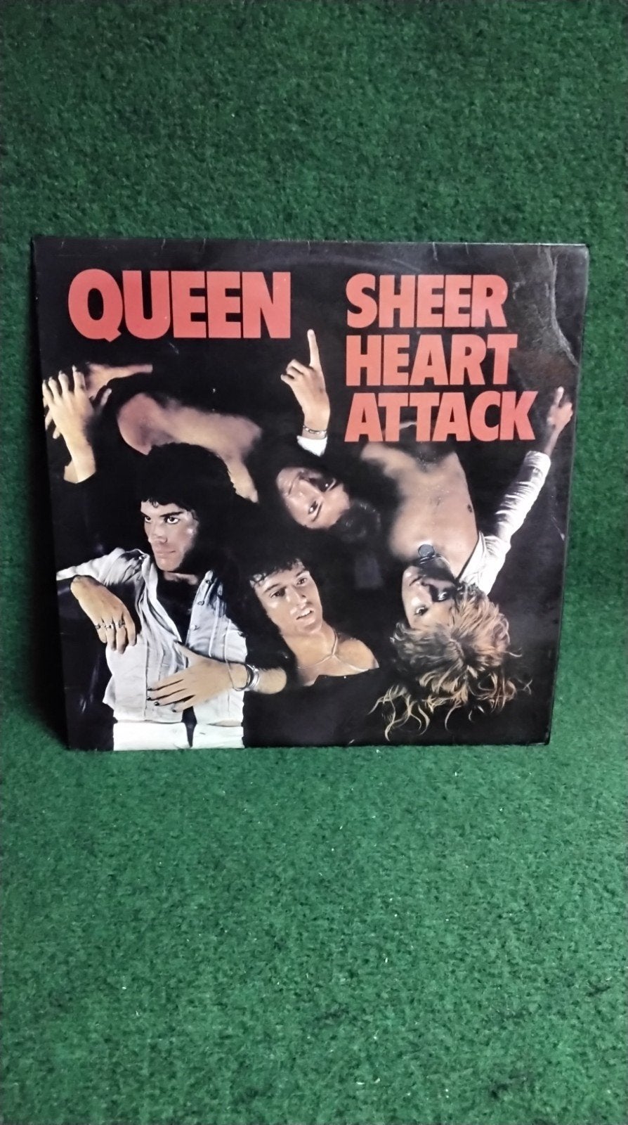 QUEEN  - SHEER HEART ATTACK  - UK '74  -, Cd's en Dvd's, Ophalen of Verzenden, Gebruikt, 12 inch, Poprock