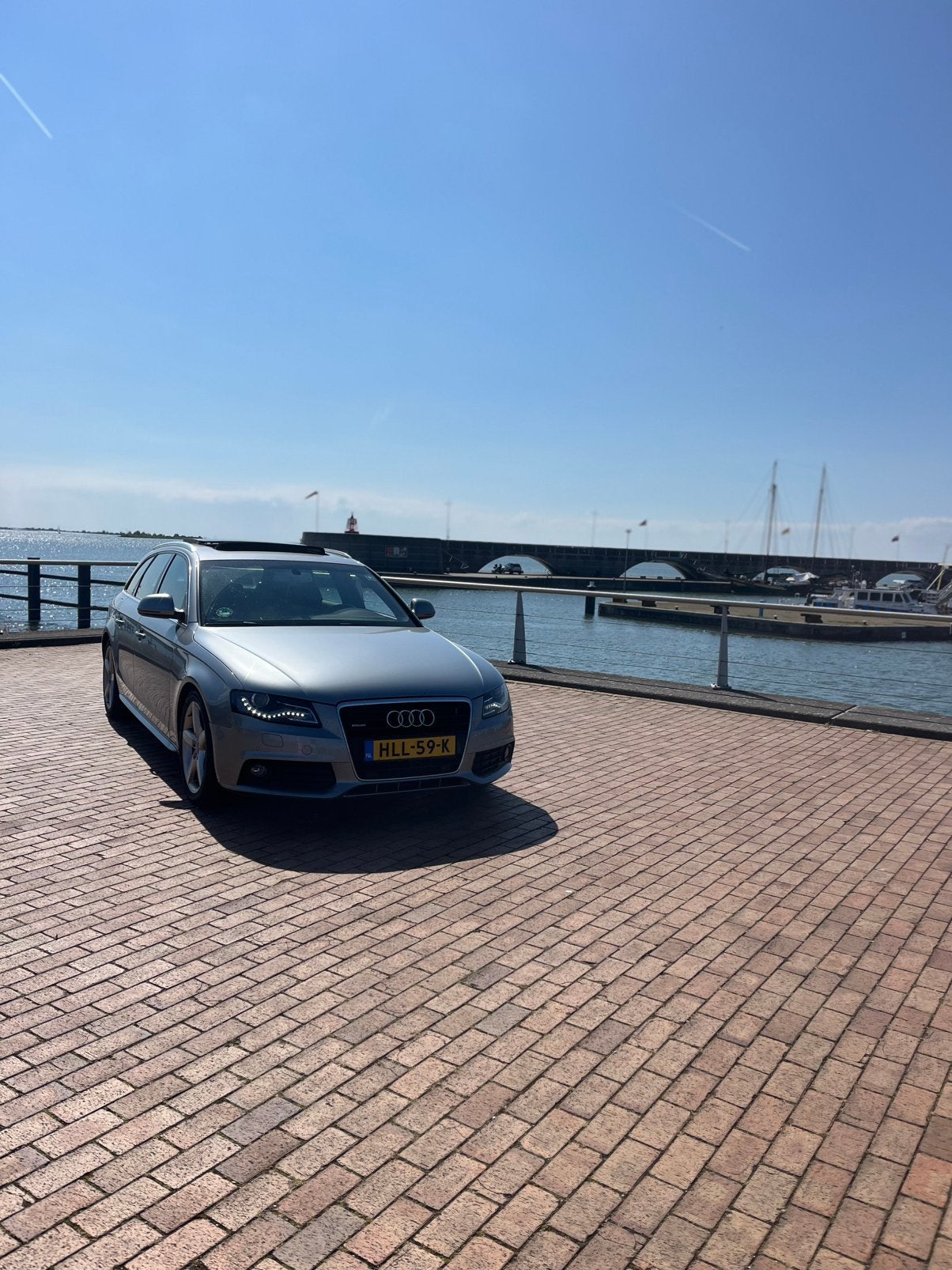 Audi A4 3.2 FSI Quattro Avant Tiptronic 2008 Grijs, Auto's, Audi, Automaat, A4, 11 km/l, Stationwagon