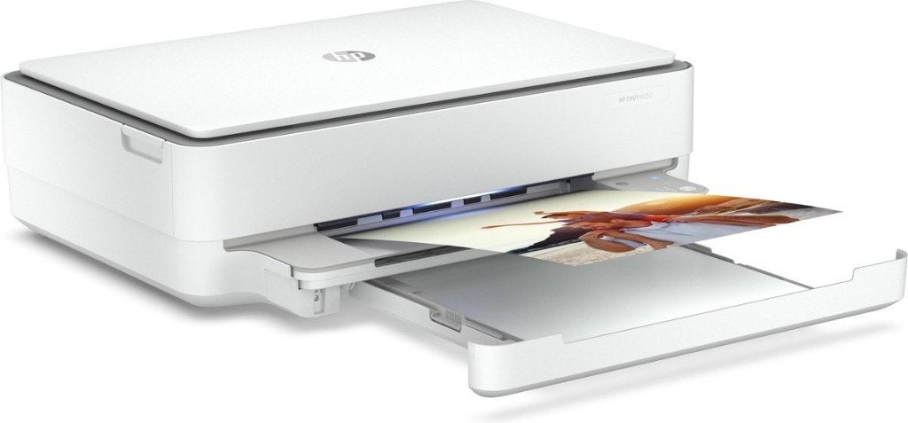 HP ENVY 6032 All-in-One WiFi Printer zo goed als nieuw, Kleur printen, Printer, Draadloos, Ophalen of Verzenden