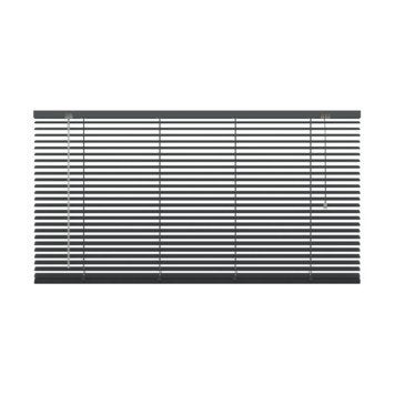 4x KARWEI aluminium jaloezie 25mm antraciet 140x250 cm (bxh), Ophalen, Jaloezie, Zwart, Metaal