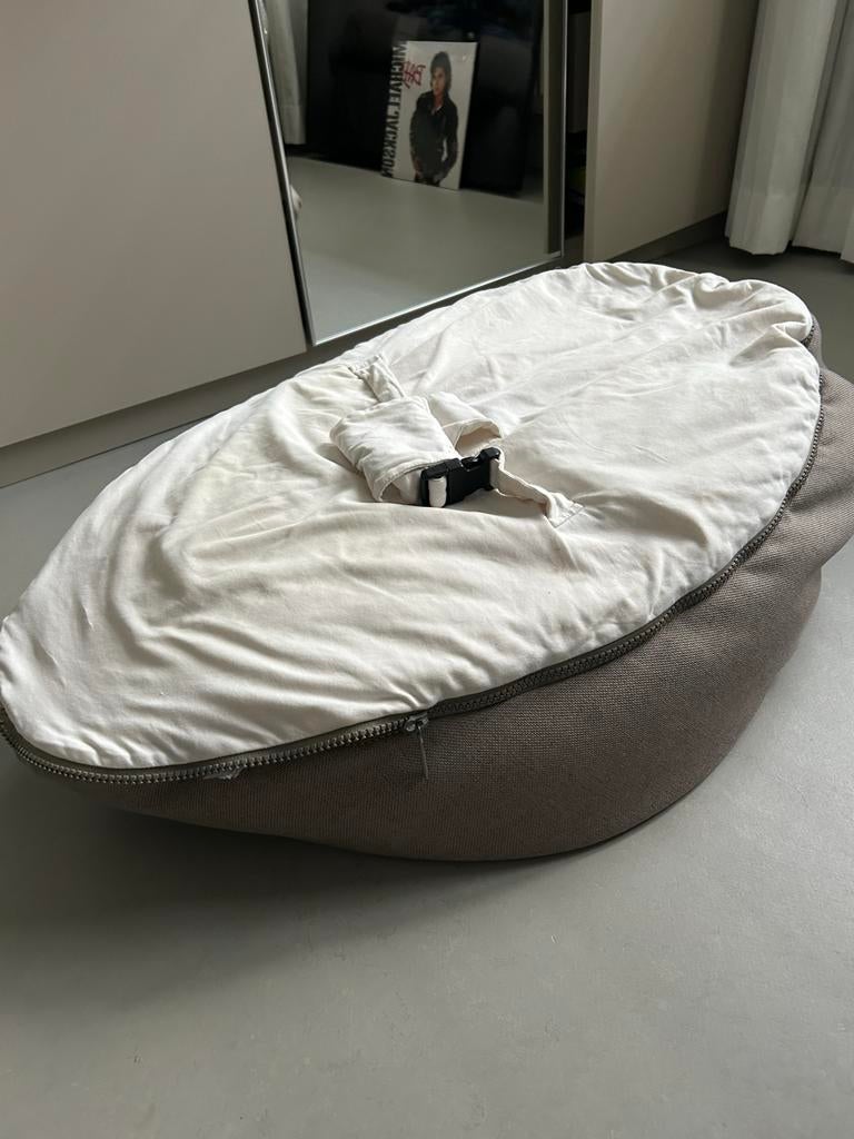 Doomoo Zitzak - Comfortabel en Veelzijdig, Huis en Inrichting, Zitzakken, Ophalen, Gebruikt, Grijs, Zitzak