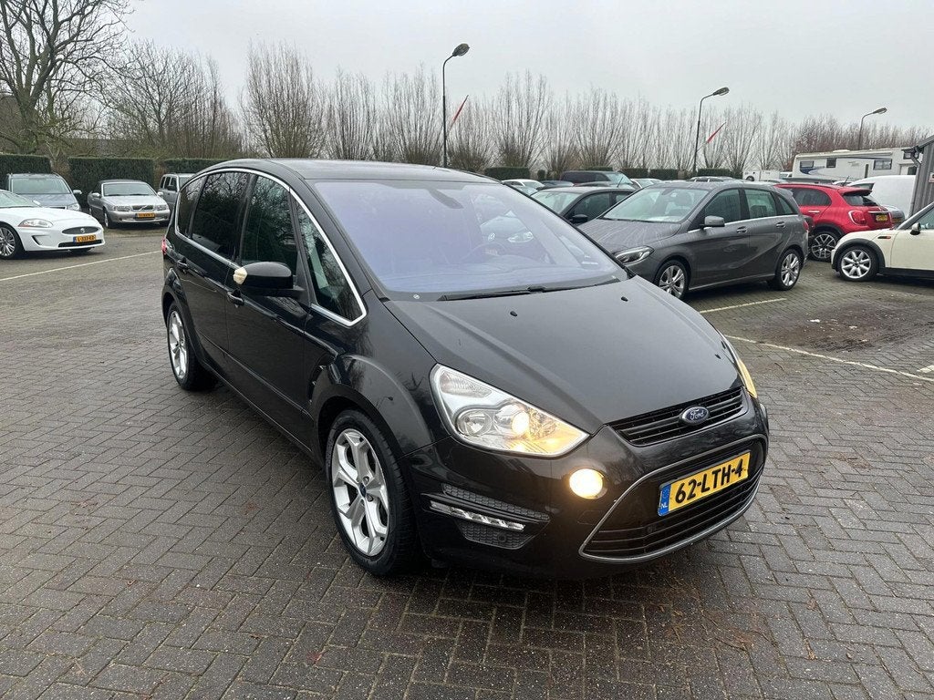 Ford S-Max 2.0 EcoBoost Titanium 7p automaat . leer , naviga, Euro 5, 1976 cc, Gebruikt, 4 cilinders