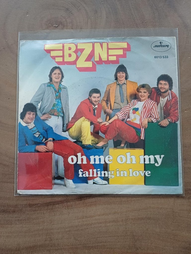BZN - Oh My Oh My / Falling In Love - Vinyl - Single, Cd's en Dvd's, 7 inch, Ophalen of Verzenden, Zo goed als nieuw, Pop
