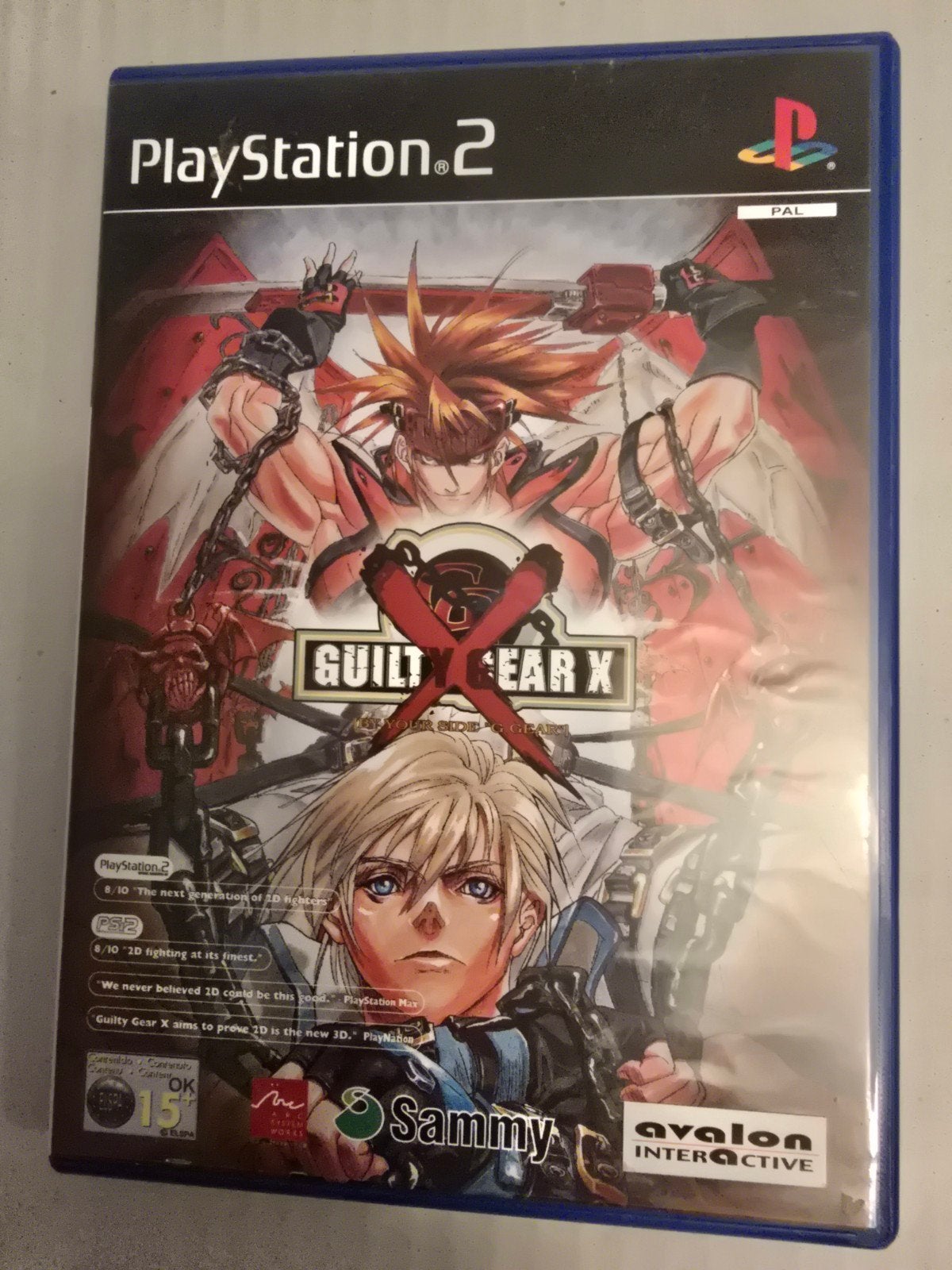 Guilty Gear X - PlayStation 2 (PS2) Vechtgame, Spelcomputers en Games, Ophalen of Verzenden, Zo goed als nieuw