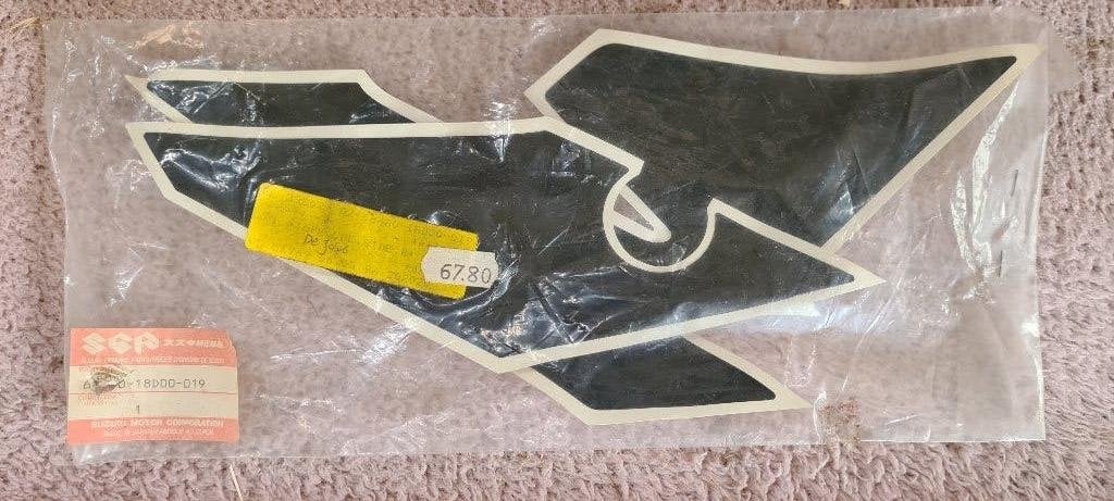 Suzuki GSXR 750 '92 stickers kuip rechts, Motoren, Onderdelen | Suzuki, Ophalen of Verzenden, Nieuw