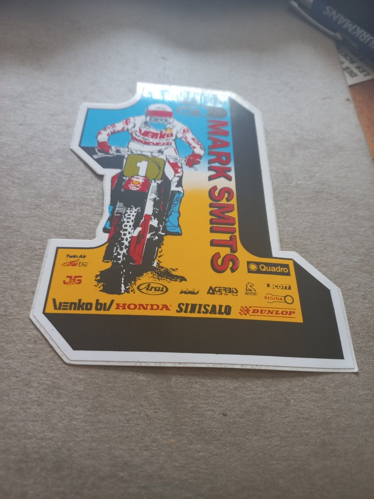 Mark smit  motocross, Ophalen of Verzenden, Zo goed als nieuw