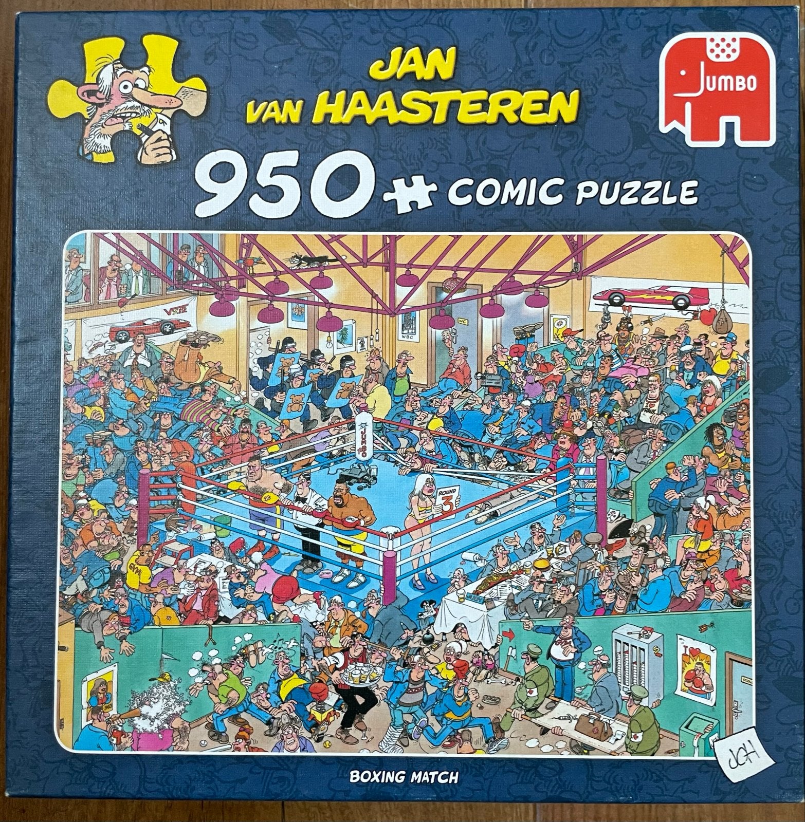 Jan van Haasteren Boxing Match 950 stukjes, Ophalen, 500 t/m 1500 stukjes, Gebruikt, Legpuzzel