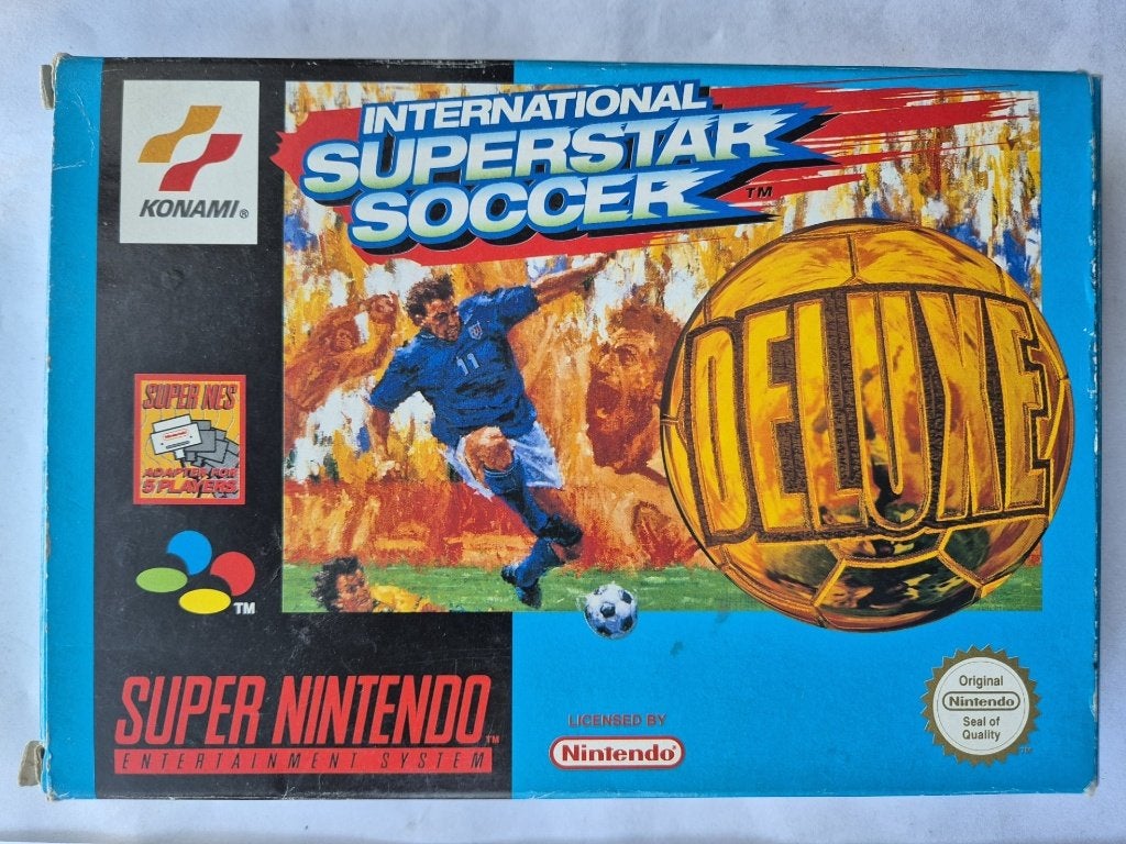International SUPERSTAR SOCCER deluxe, Gebruikt, 1 speler, Racen en Vliegen, Ophalen of Verzenden