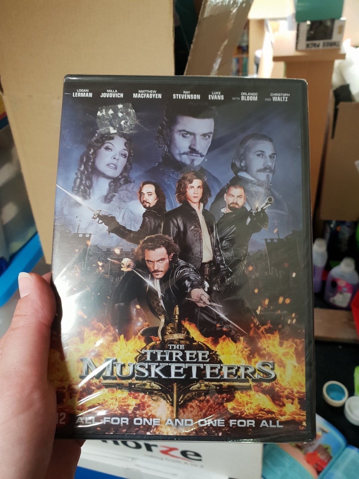 Nieuwe dvd the three musketeers, Alle leeftijden, Ophalen of Verzenden, Zo goed als nieuw