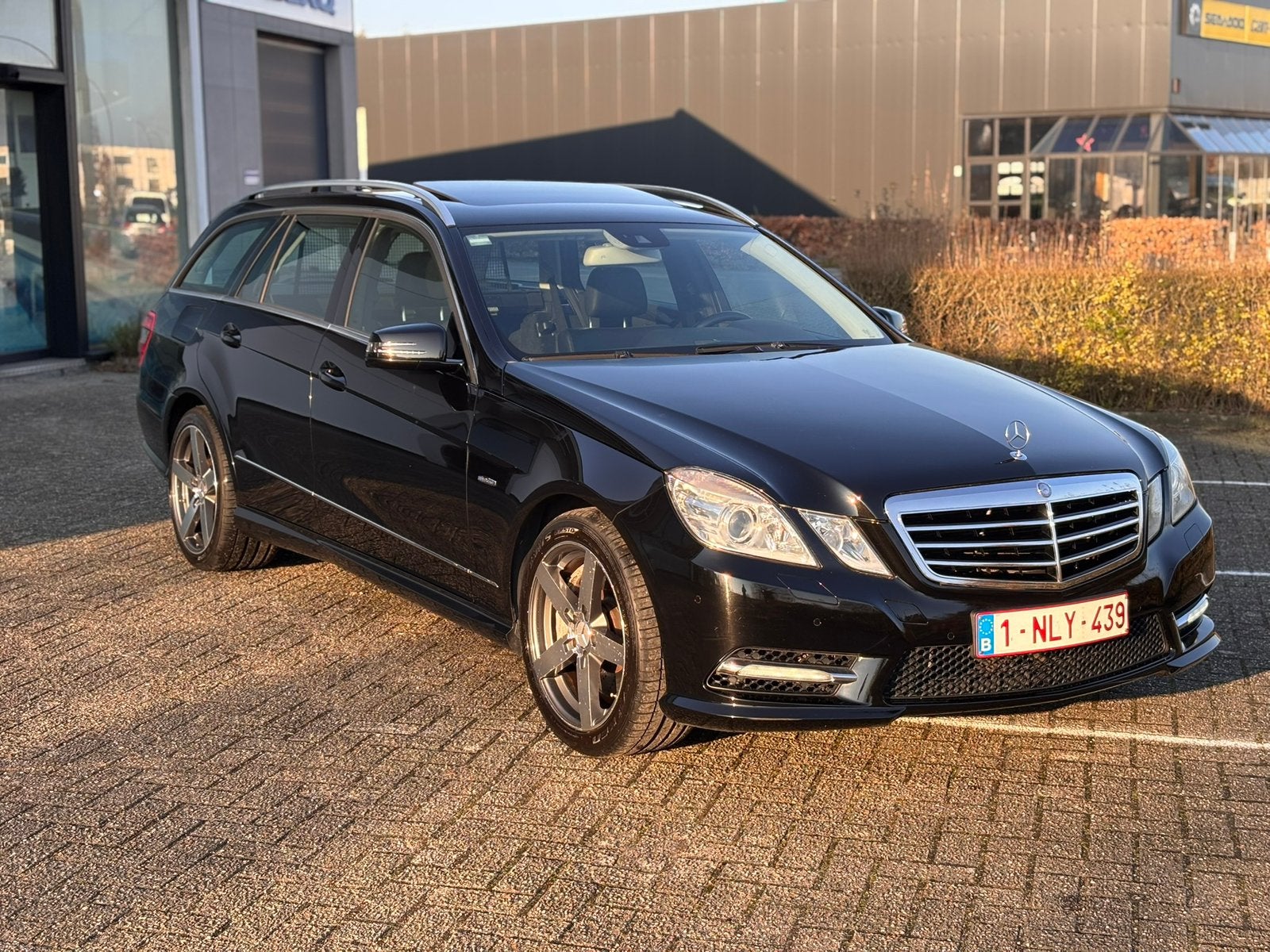 Mercedes E500 Kombi Biturbo S212, Auto's, Automaat, Euro 5, Achterwielaandrijving, Zwart