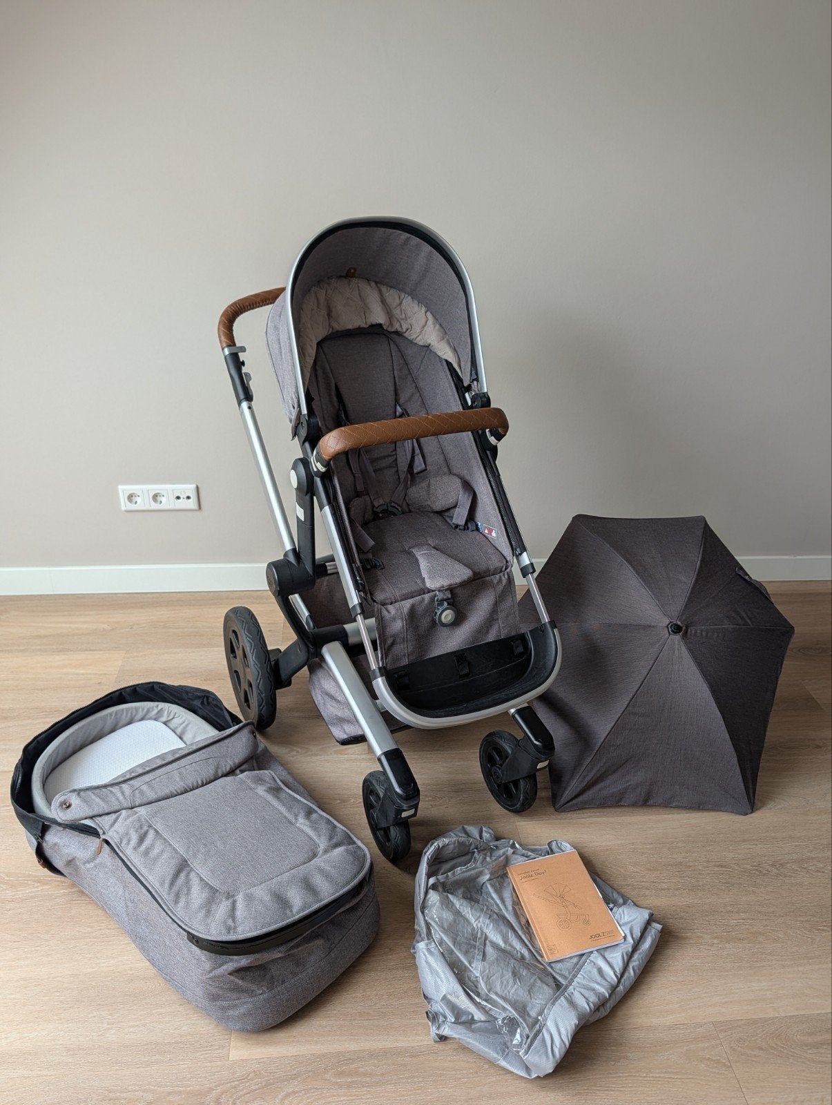 Complete Joolz day 3 met accessoires, Kinderen en Baby's, Kinderwagens en Combinaties, Ophalen, Gebruikt, Overige merken