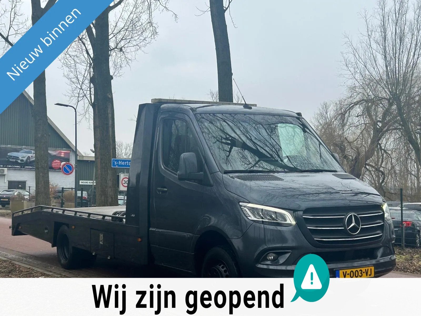 Mercedes-Benz Sprinter 516 2.2 CDI OPRIJWAGEN!TIJHOF!XENON!A, Auto's, Stof, Gebruikt, 4 cilinders, 163 pk
