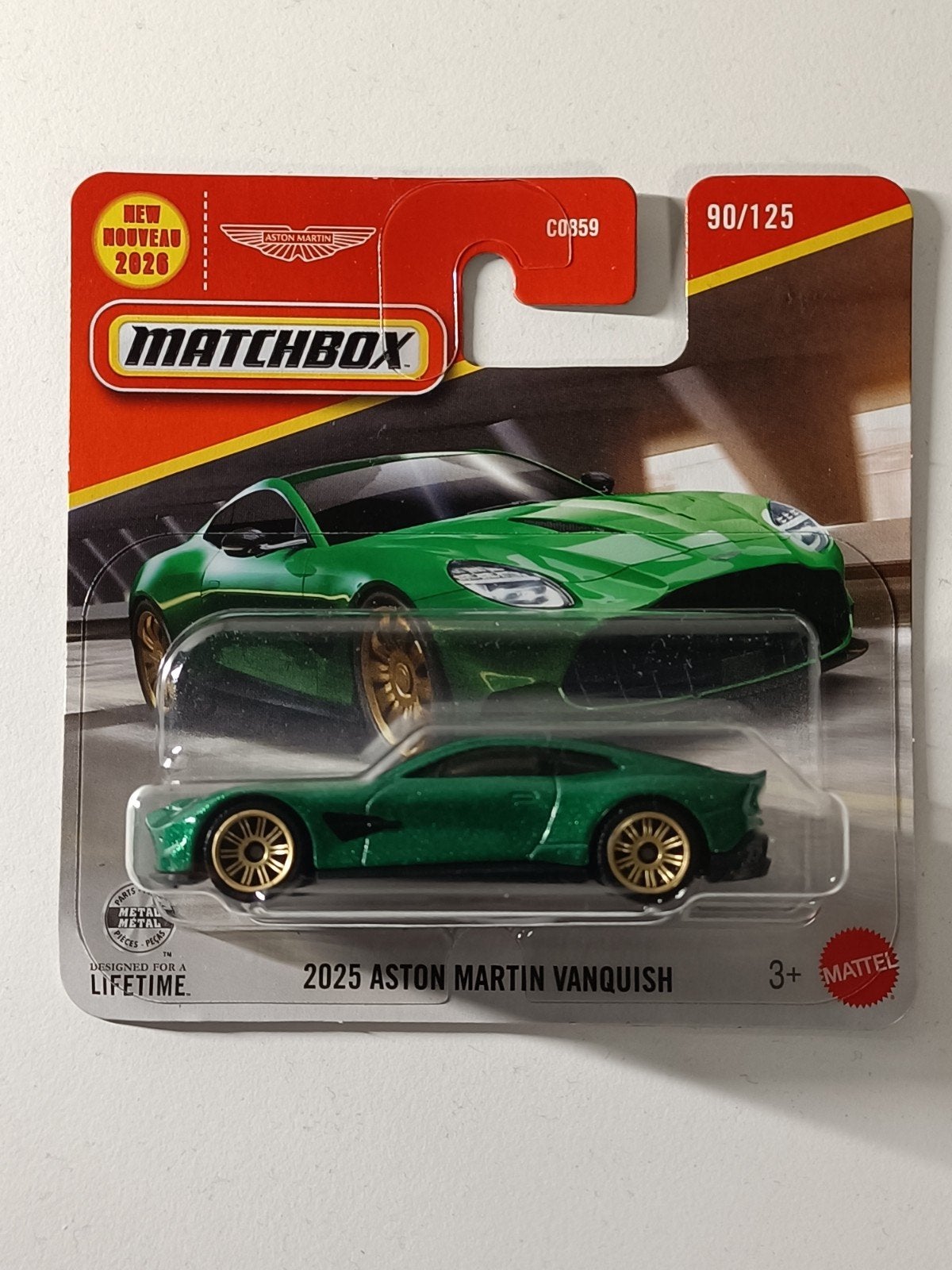 Matchbox 2025 Aston Martin Vanquish - Nieuw in verpakking, Ophalen of Verzenden, Nieuw, Auto