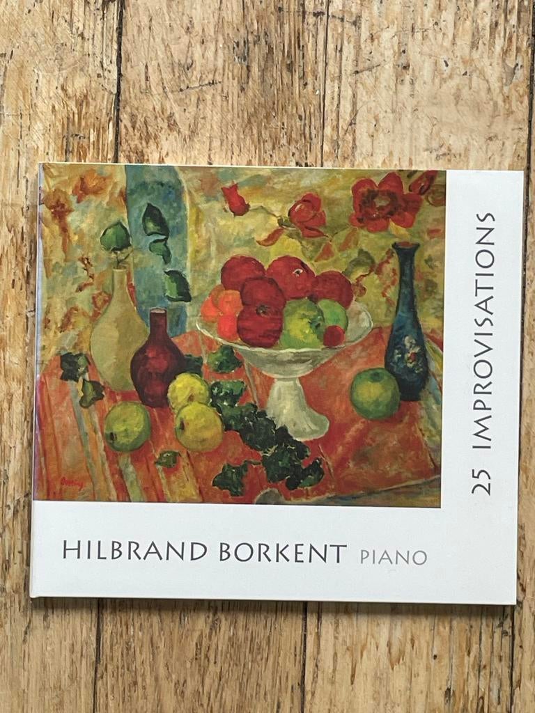 Hilbrand Borkent, Piano - 25 Improvisations CD, Ophalen of Verzenden, Modernisme tot heden, Zo goed als nieuw, Overige typen