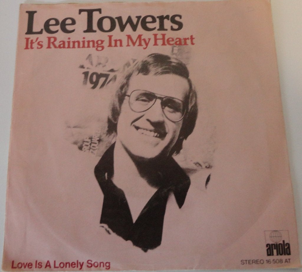 Lee Towers > It's raining in my heart, Cd's en Dvd's, Vinyl Singles, Gebruikt, 7 inch, Single, Ophalen of Verzenden
