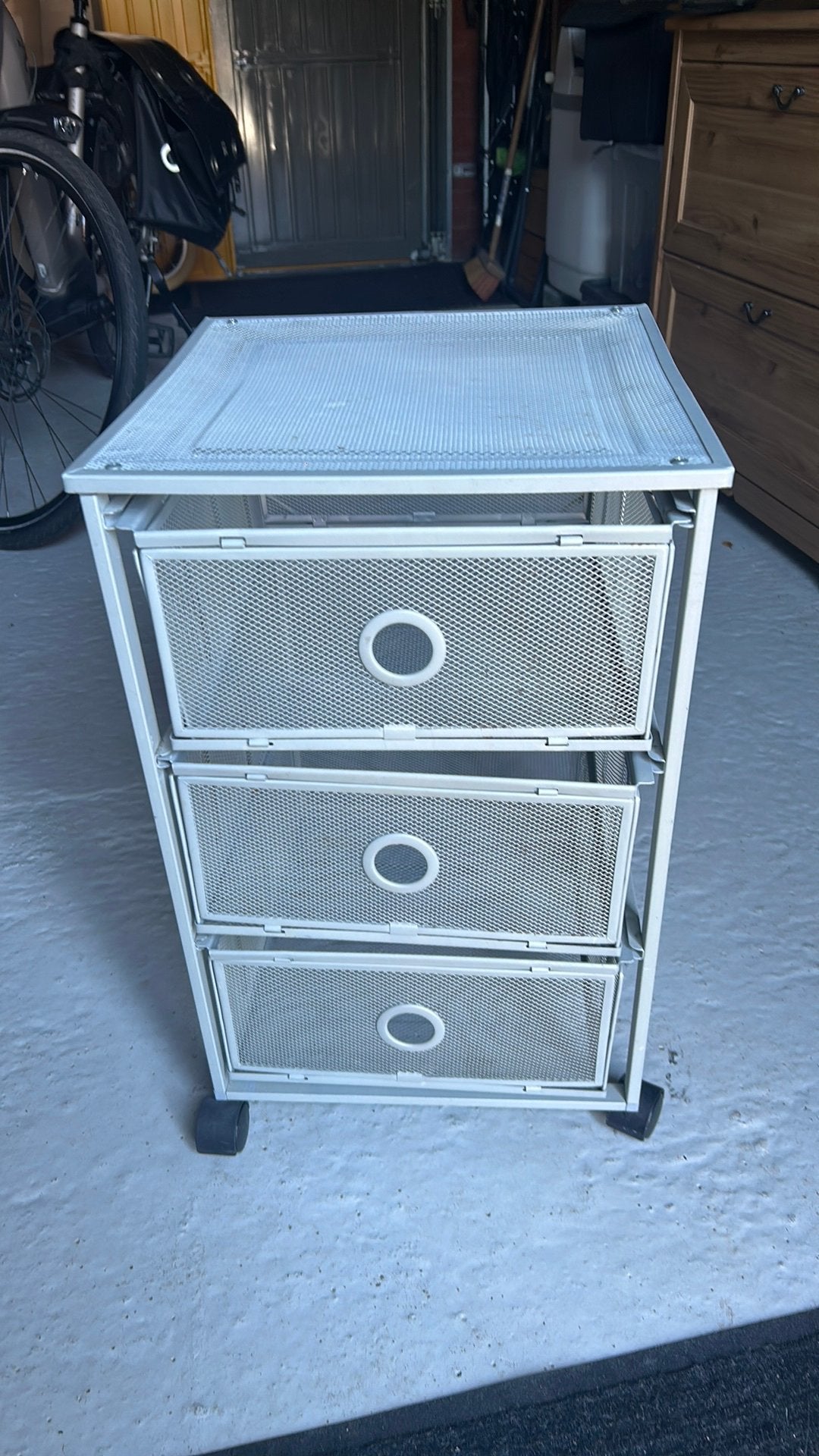 Buro ladekast ijzer, Huis en Inrichting, Kasten | Ladekasten, Ophalen, Minder dan 50 cm, Zo goed als nieuw, 3 of 4 laden