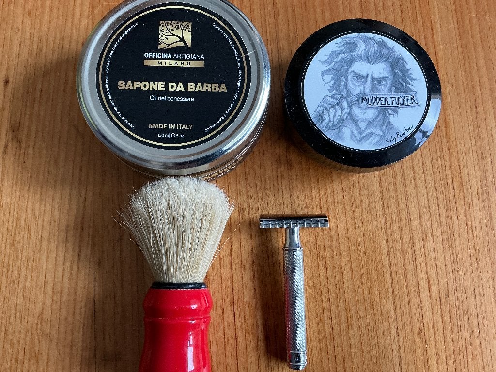 Muhle R41 + scheerspullen, Ophalen of Verzenden, Gebruikt, Overige typen