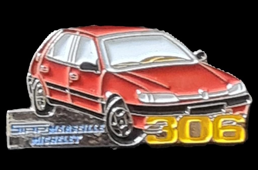 Peugeot 306- Marceille pin, Verzenden, Nieuw, Transport, Speldje of Pin