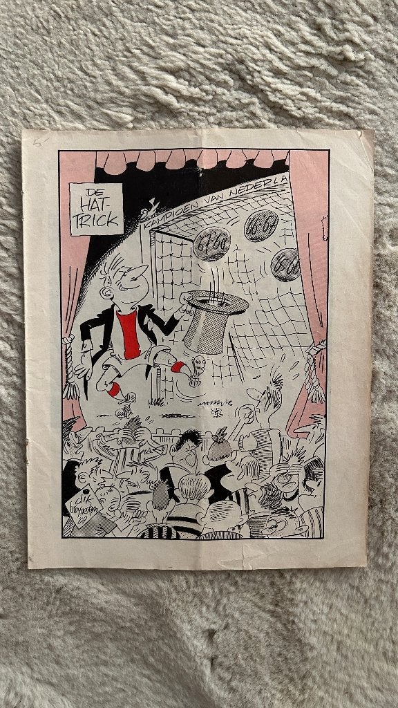 Ajax extra clubblad 1968 De Hat-Trick, Verzamelen, Sportartikelen en Voetbal, Ophalen of Verzenden, Gebruikt, Ajax, Boek of Tijdschrift